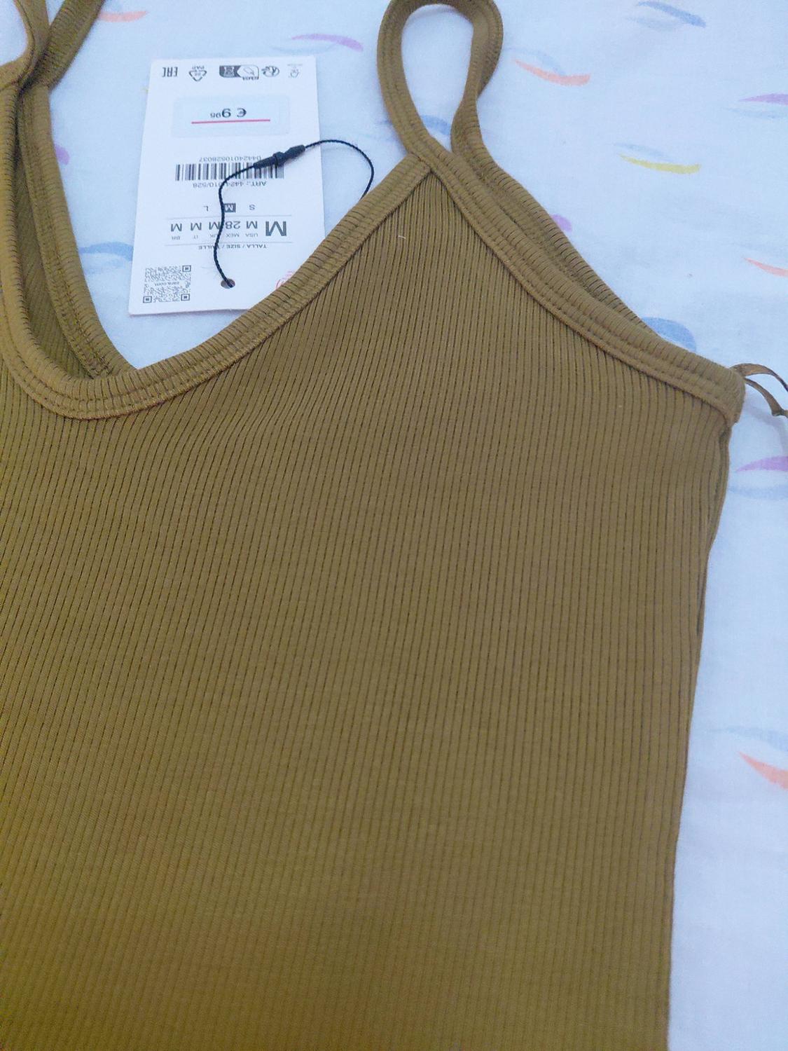 RIBBED STRAPPY TOP - Image 2