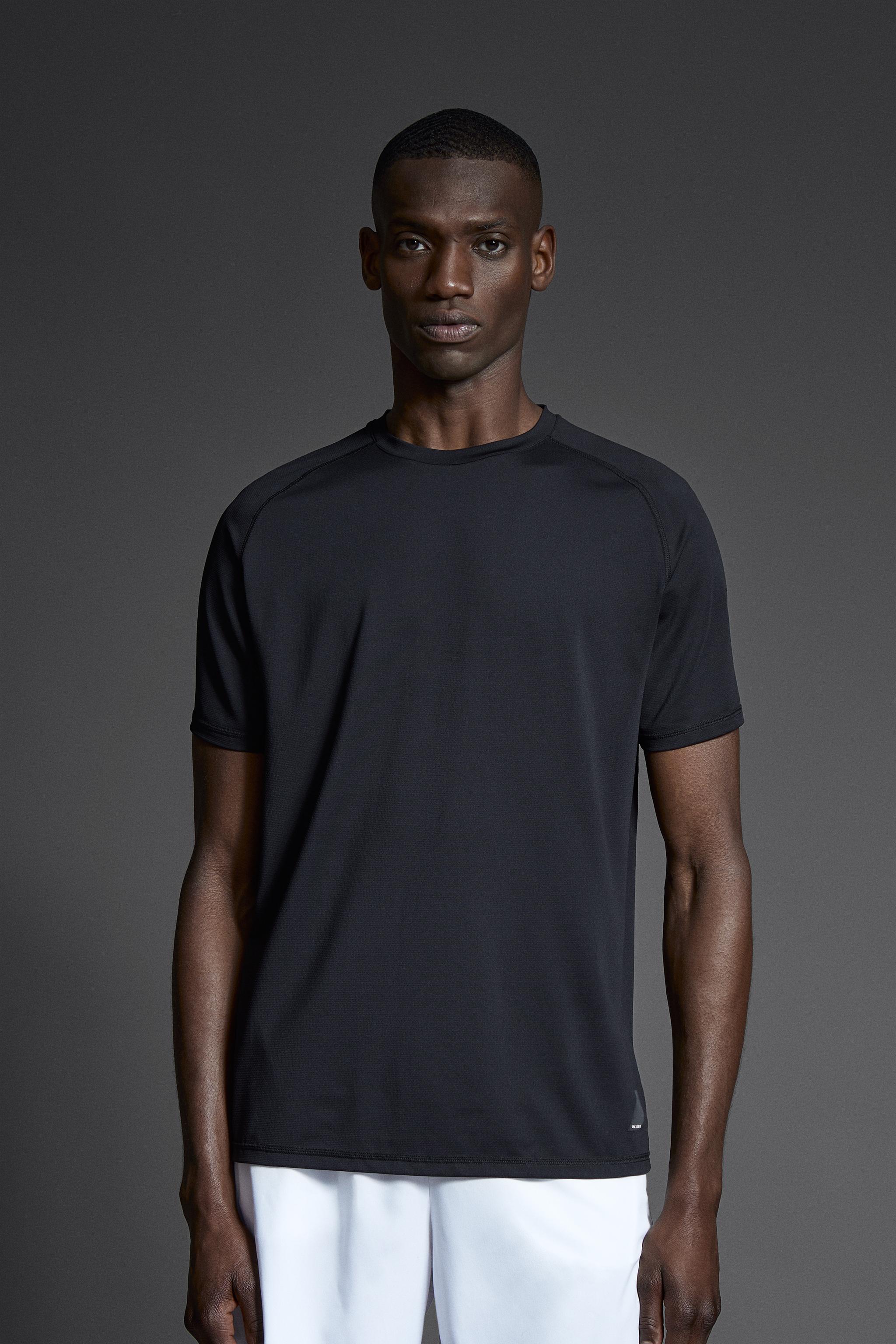 Zara basic slim fit sales t shirt