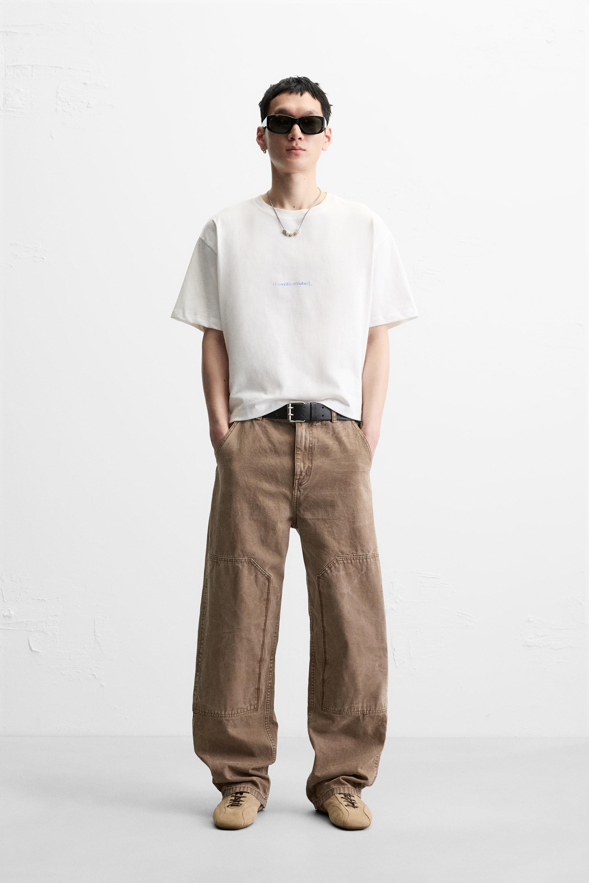 WASHED PRINT T-SHIRT