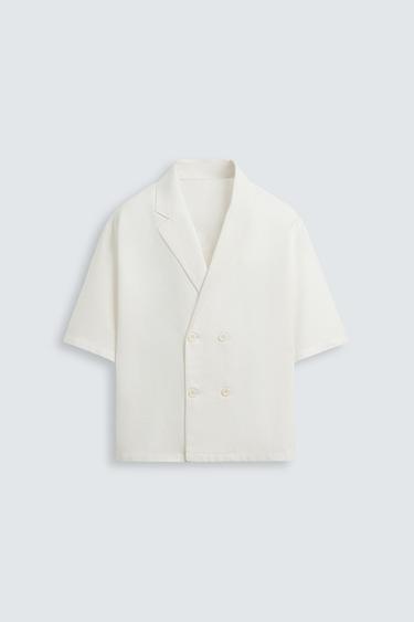 KIMONO SHIRT - White by Zara