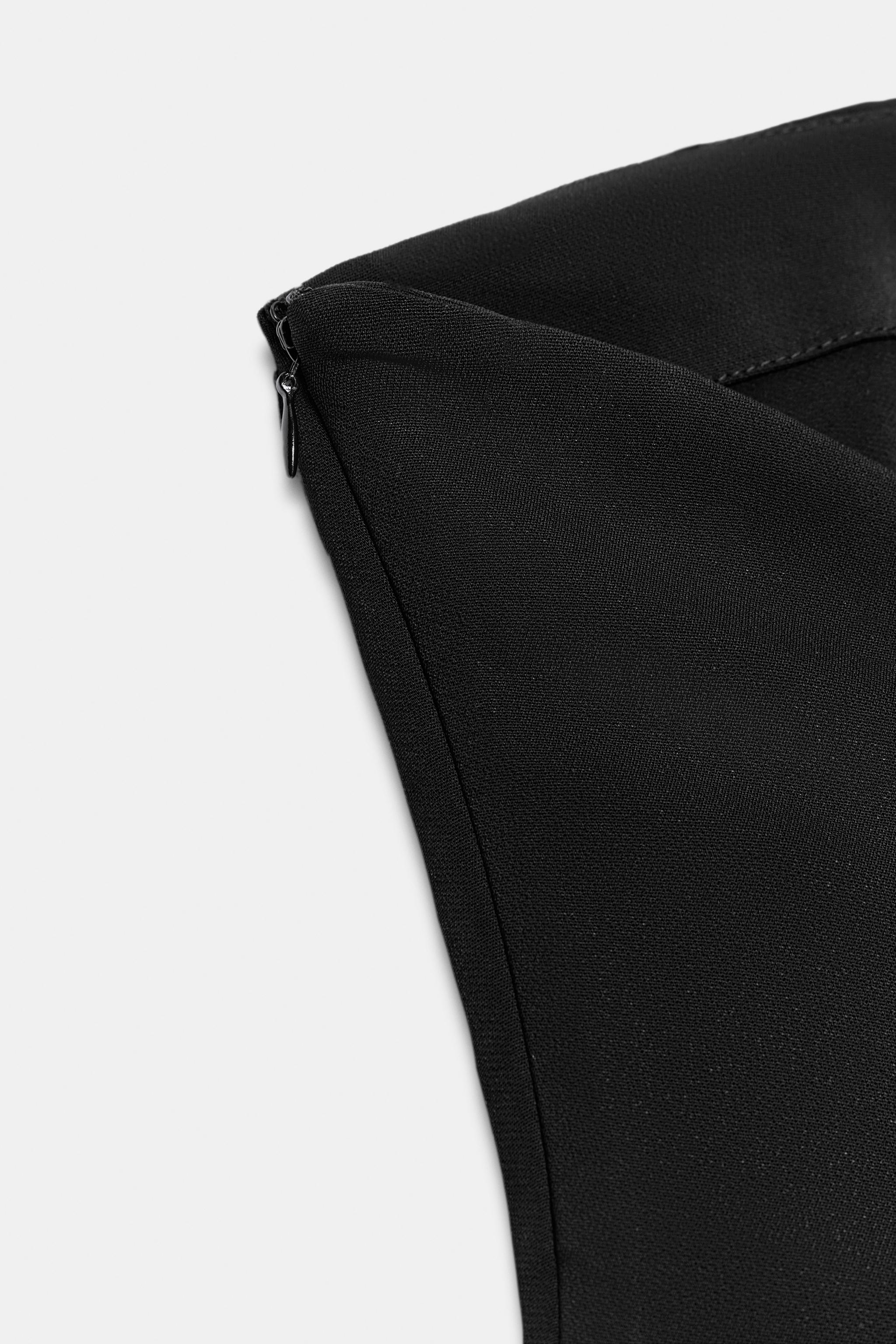 Женские платья Zara ZW COLLECTION STRAPLESS DRESS — фото 9