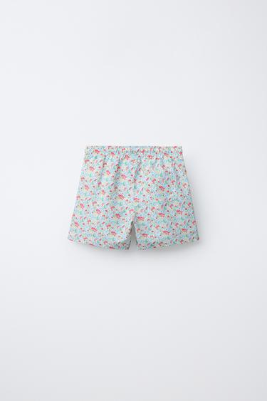 6-14 ANS/ SHORT DE BAIN FLEURS - Multicolore de Zara - Image 1