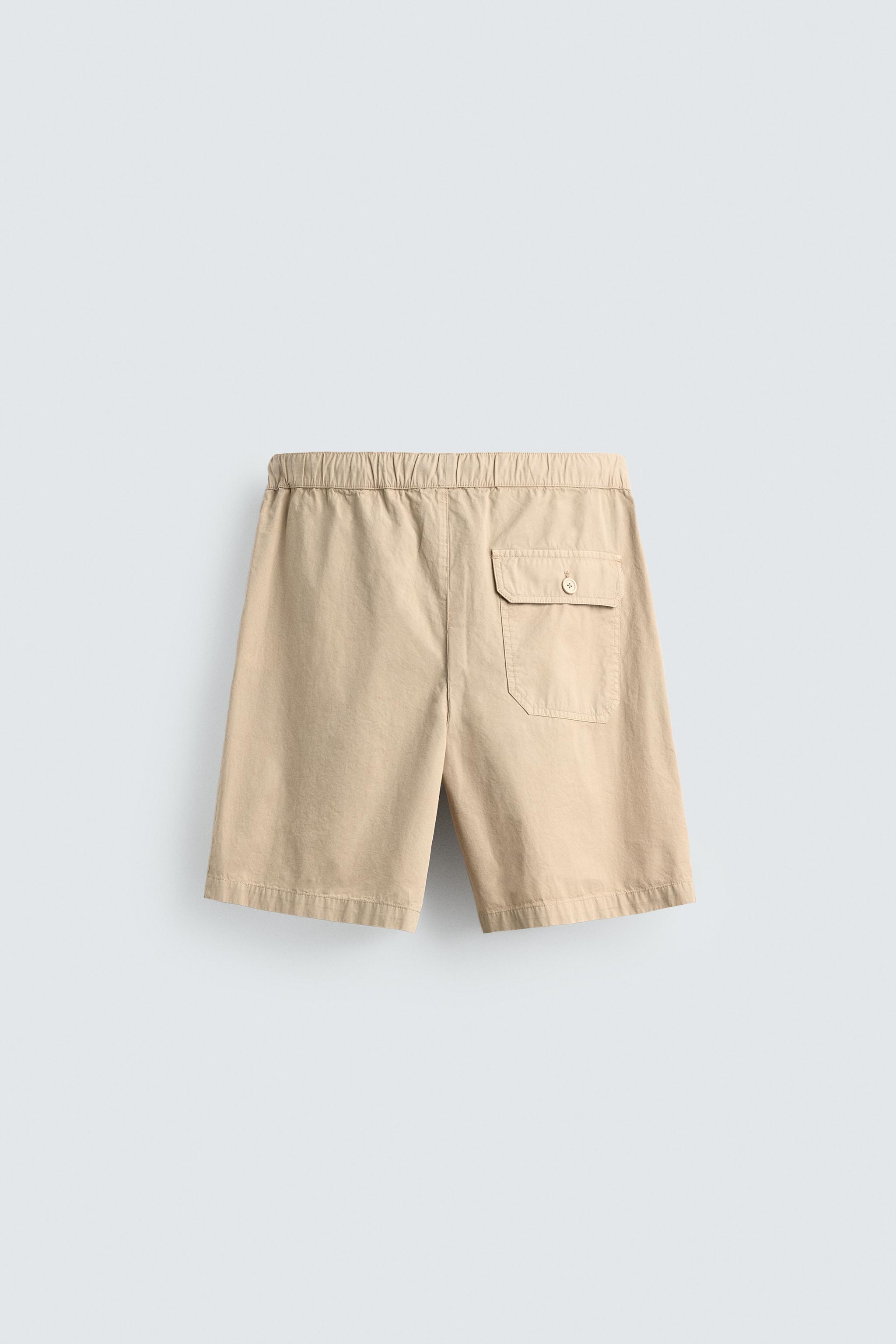 WASHED REGULAR FIT SHORTS