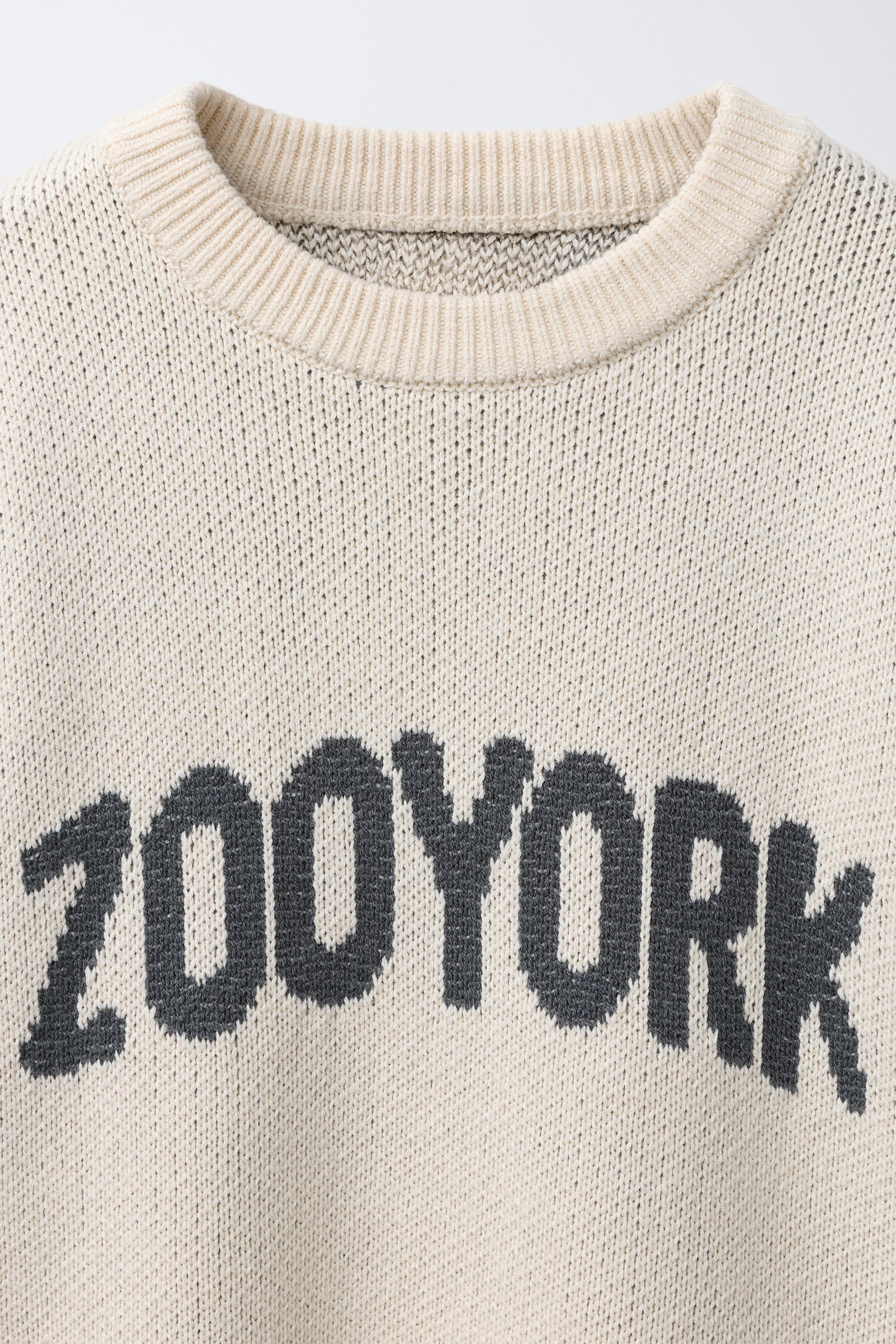 PULL EN MAILLE ZOO YORK® X ZARA