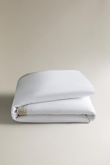PLEATED BEDSPREAD - White by Zara