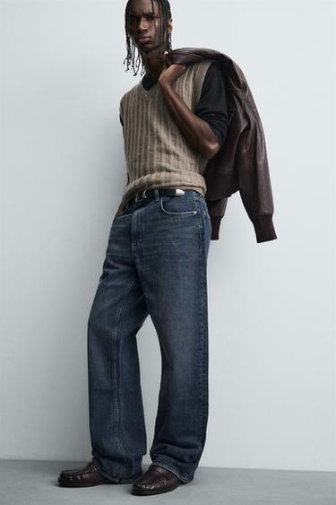 REVERSIBLE INSIDE-OUT KNIT VEST - Sand by Zara - Image 5