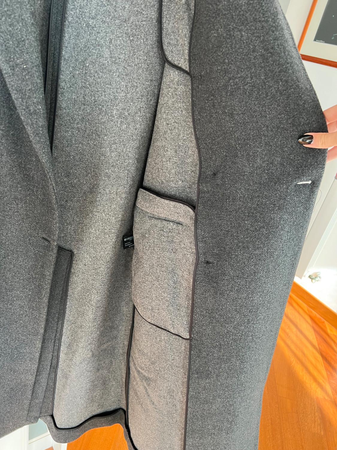 ZW COLLECTION LONG OVERSIZED COAT - Image 5