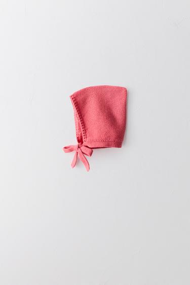 CAPOTA PUNTO ALGODÓN LIMITED EDITION - Coral oscuro de Zara