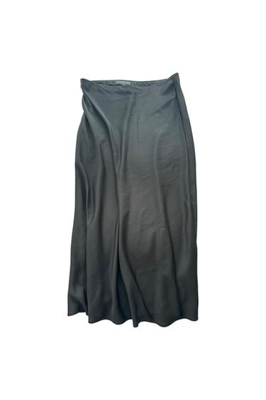 SATIN SKIRT