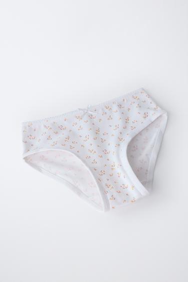 1 1/2-6 YEARS / SIX-PACK OF FLORAL BRIEFS - Multicoloured by Zara - Image 5