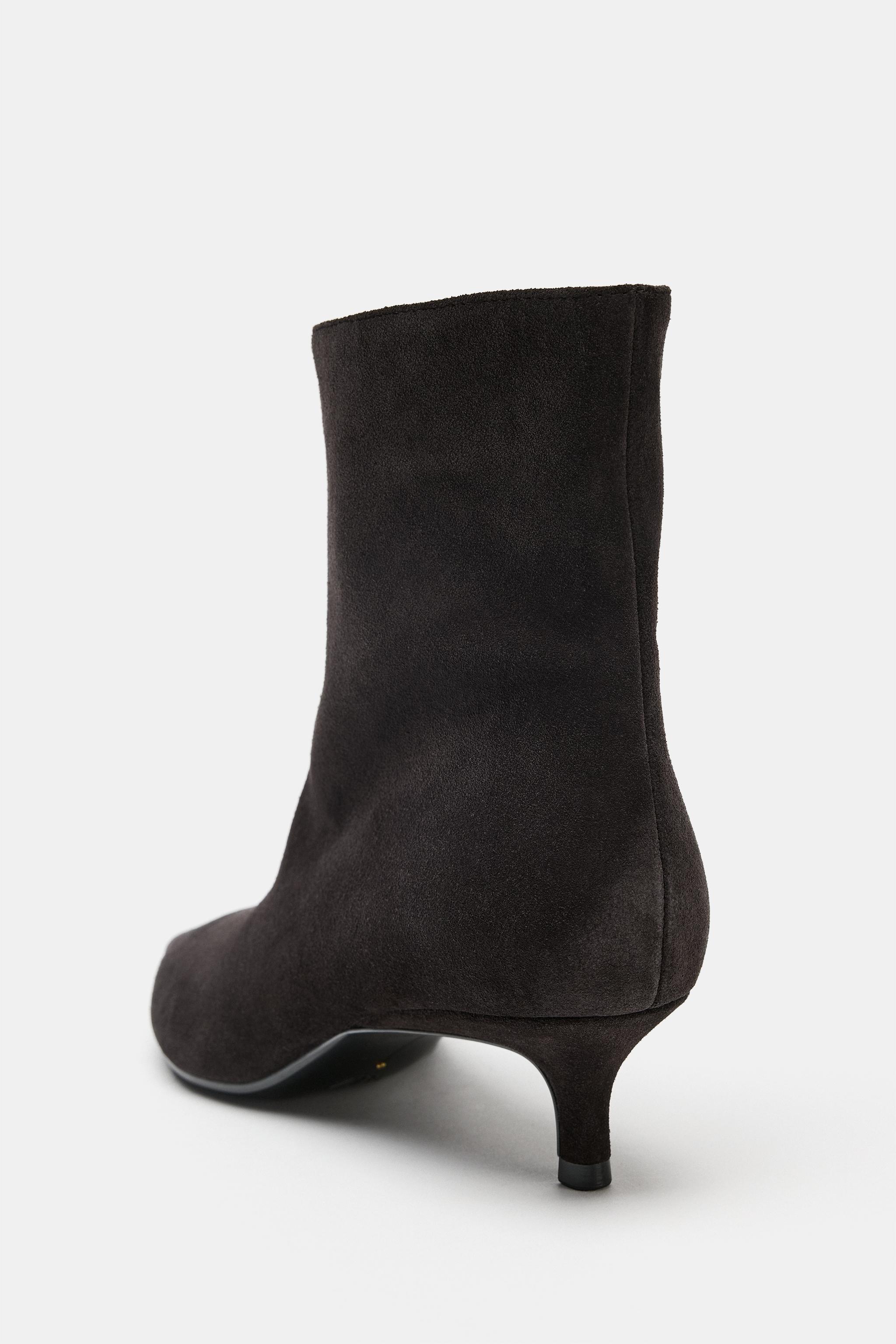 BOTTINES KITTEN EN DAIM