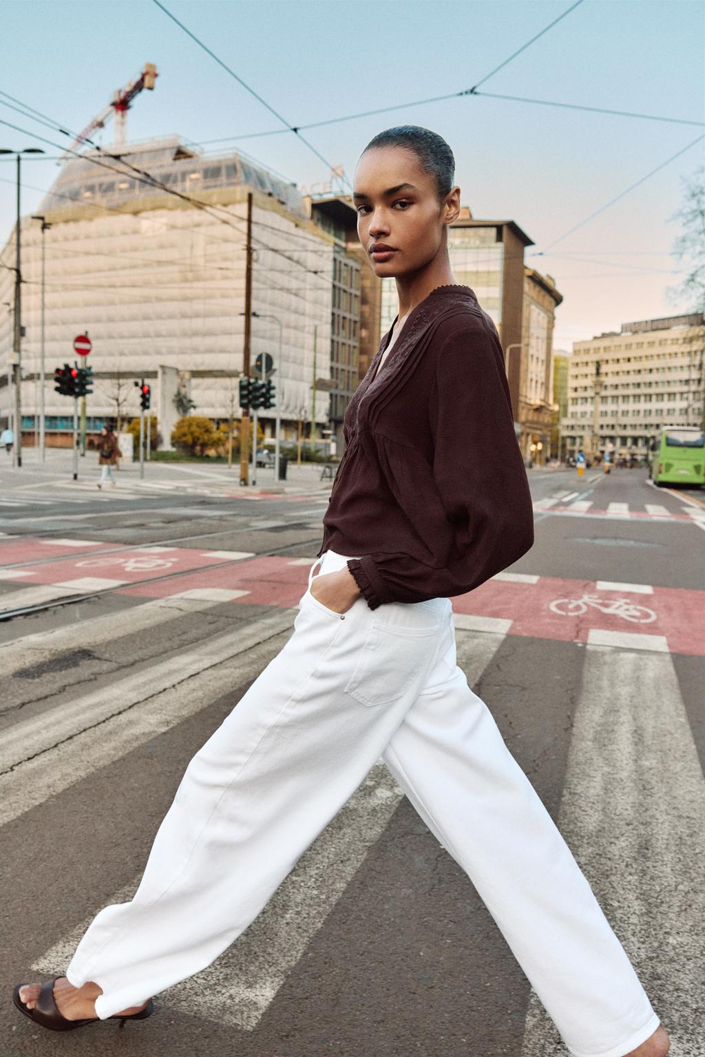 EMBROIDERED BLOUSE - image 2