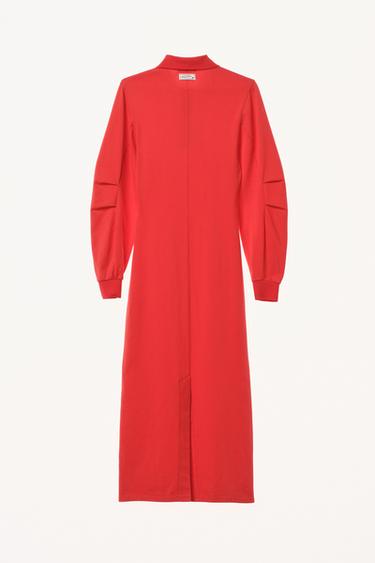POLO COLLAR DRESS WILLY CHAVARRIA X ZARA - Red by Zara - Image 1