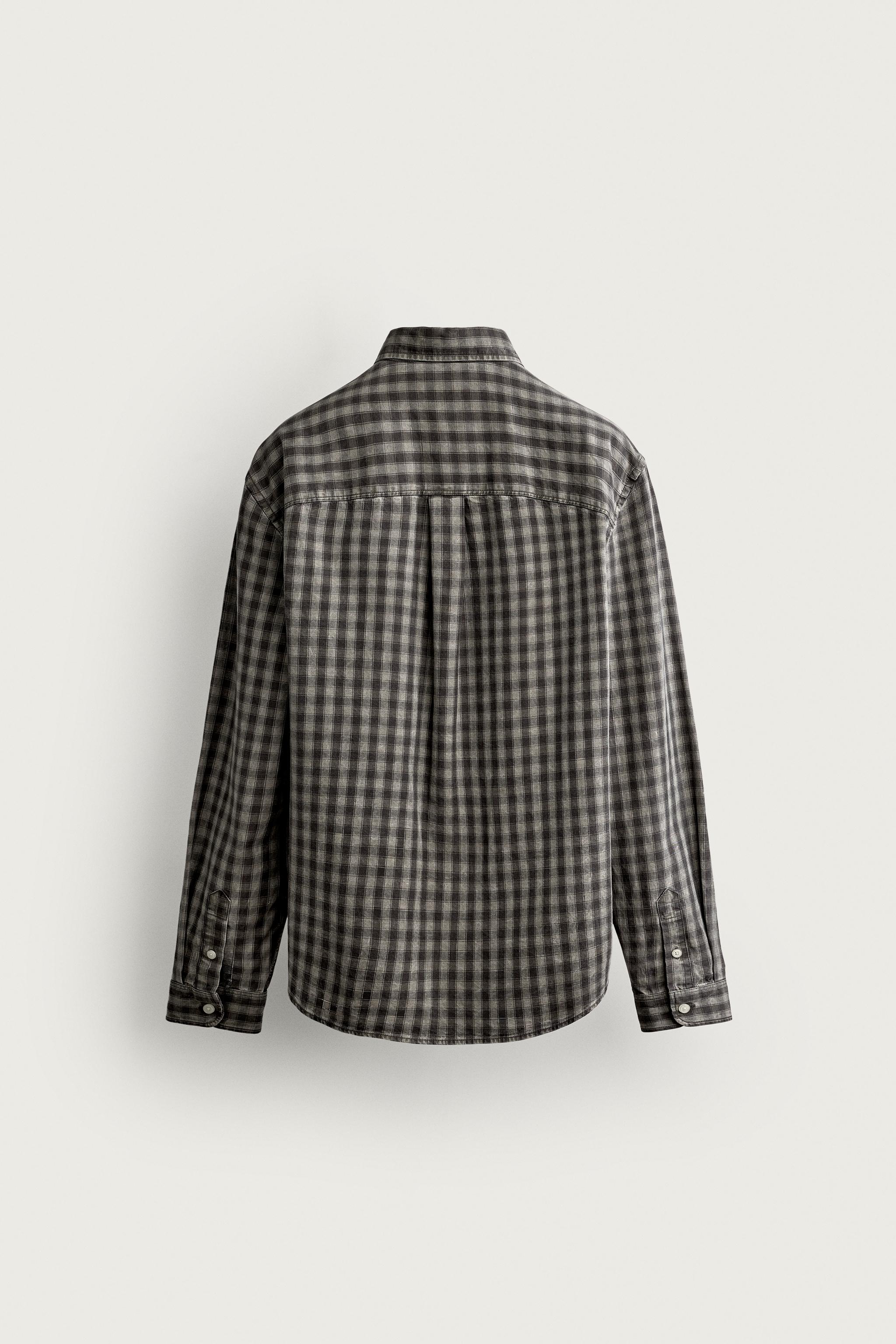 CHEMISE REGULAR FIT LYOCELL - COTON