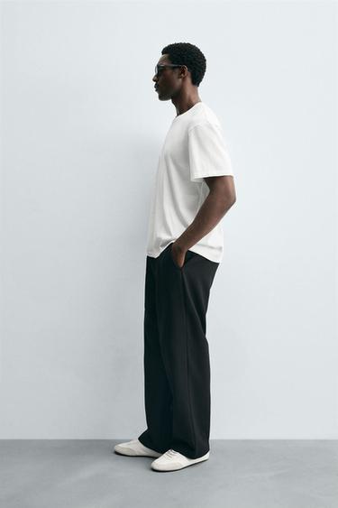 EMBROIDERED SLOGAN T-SHIRT - White by Zara - Image 3