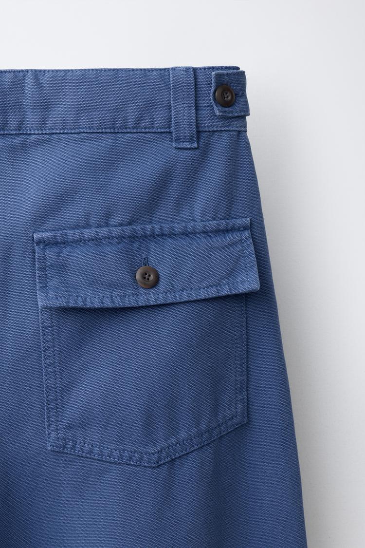 PANTALÓN WIDE LEG EFECTO DESGASTADO