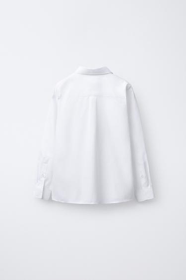 TEXTURED SHIRT - White by Zara - Image 1