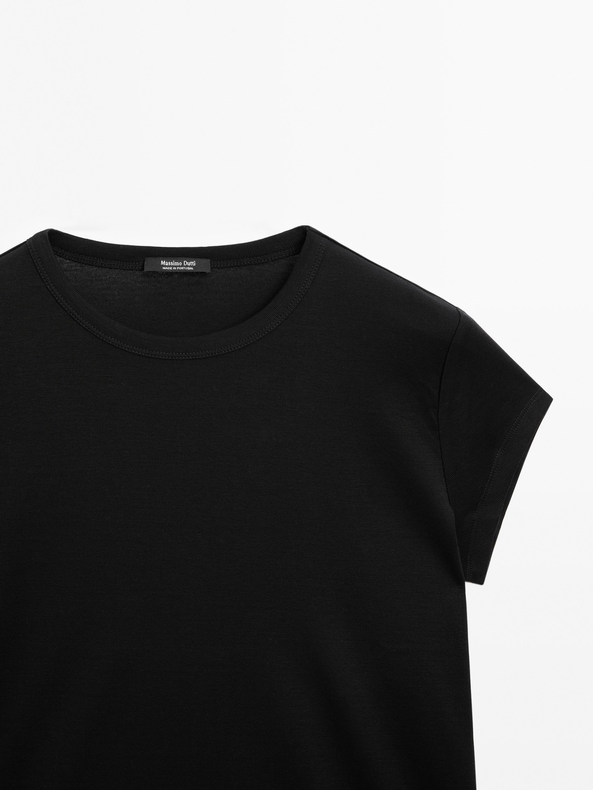100% mercerised cotton short sleeve T-shirt