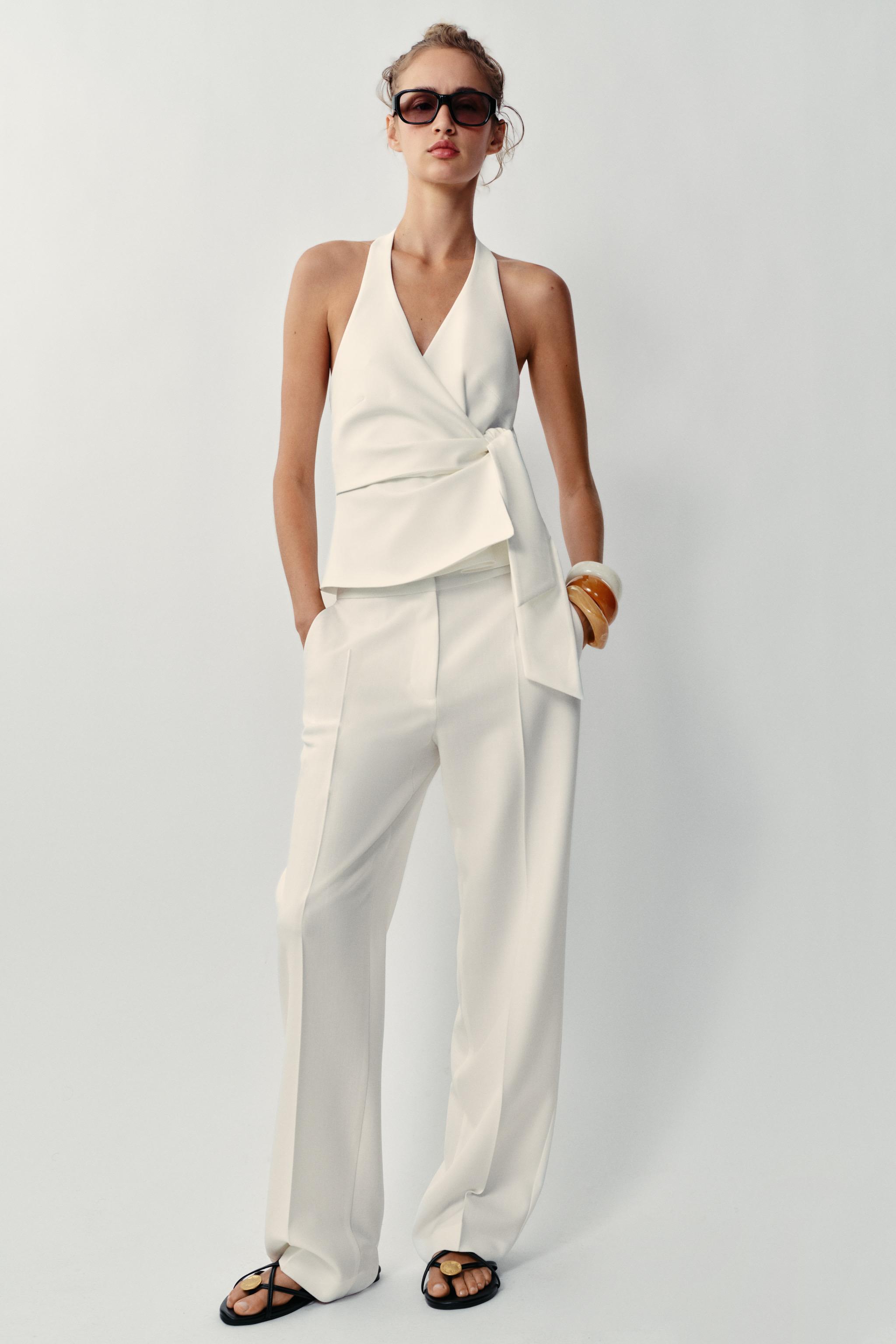KNOTTED HALTER VEST