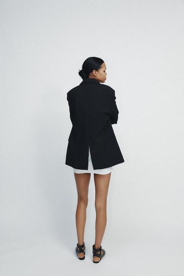 BASIC BLAZER - Black by Zara