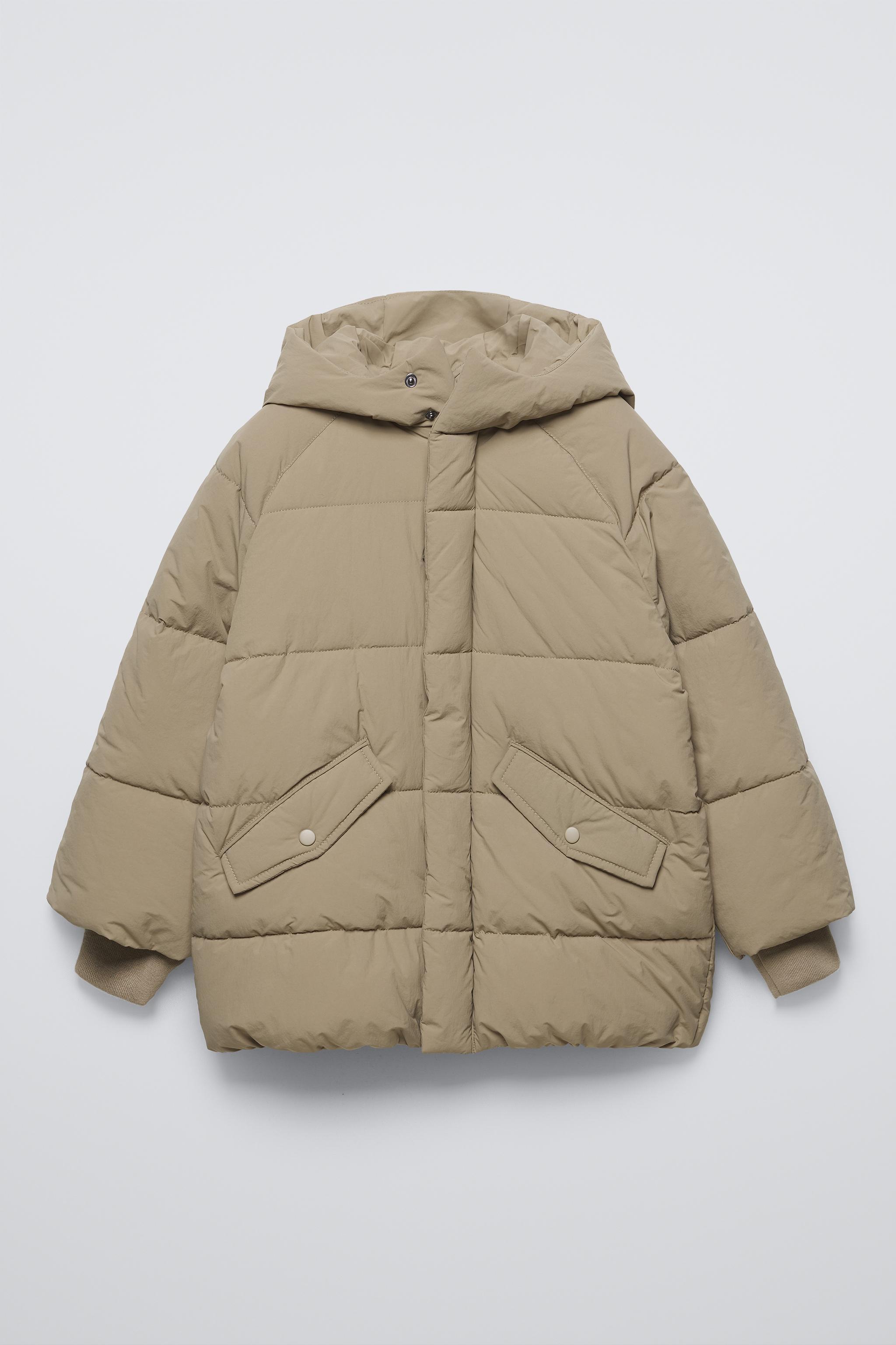 Orders ZARA BLOGGER FAVORITE HOODED QUILTED JACKET