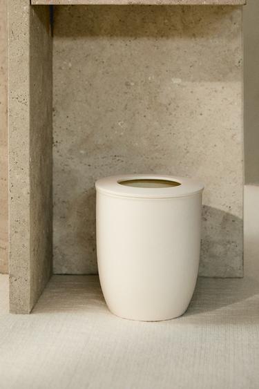 CORBEILLE À PAPIER SALLE DE BAIN CÉRAMIQUE - Blanc de Zara - Image 5