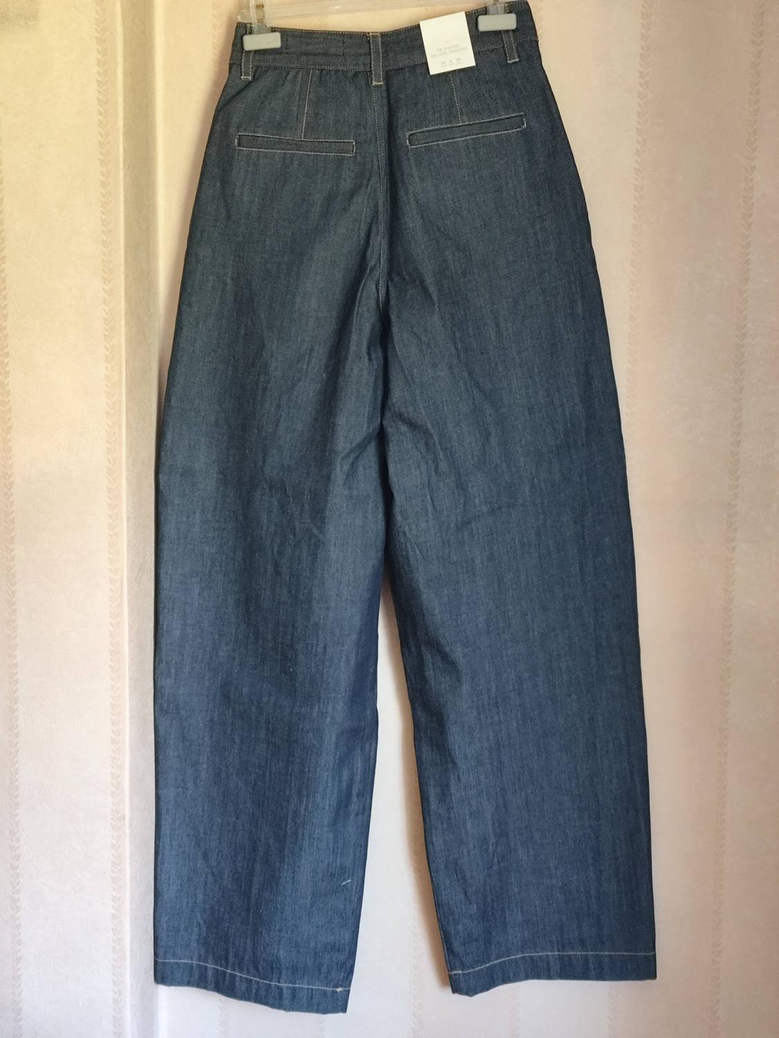 ZW COLLECTION BALLOON HIGH-WAIST JEANS WITH PLEATS - Image 2