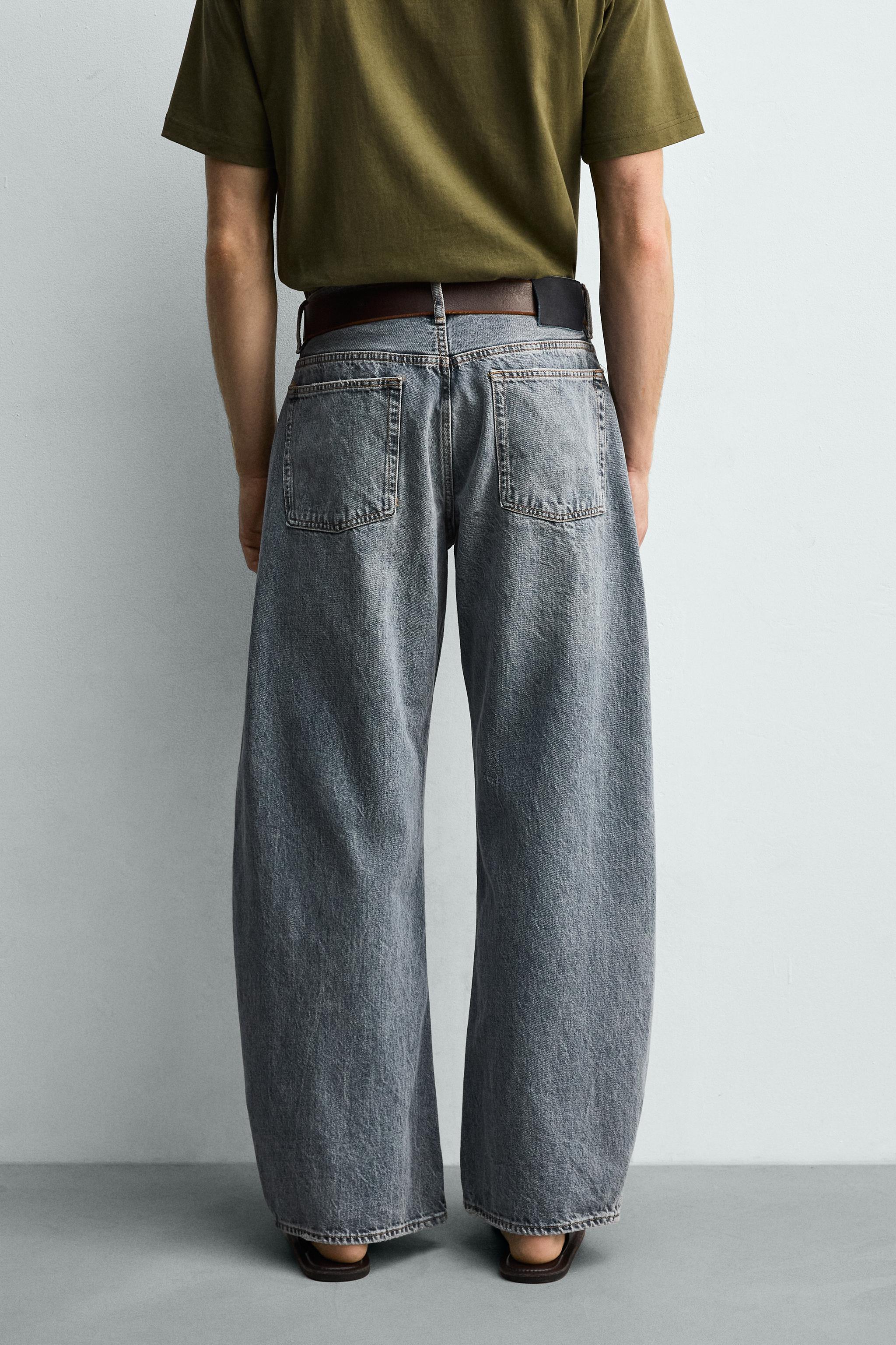 バレルフィットジーンズ - ウォッシュブルー | ZARA Japan / 日本