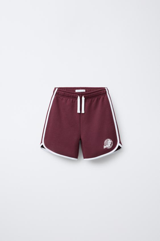 BERMUDA EN MOLLETON PRINCE Bordeaux ZARA Canada bermuda-en-molleton-prince-bordeaux-zara-canada
