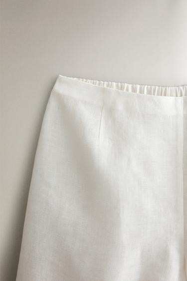 SHORT LIN - Blanc cassé de Zara - Image 1