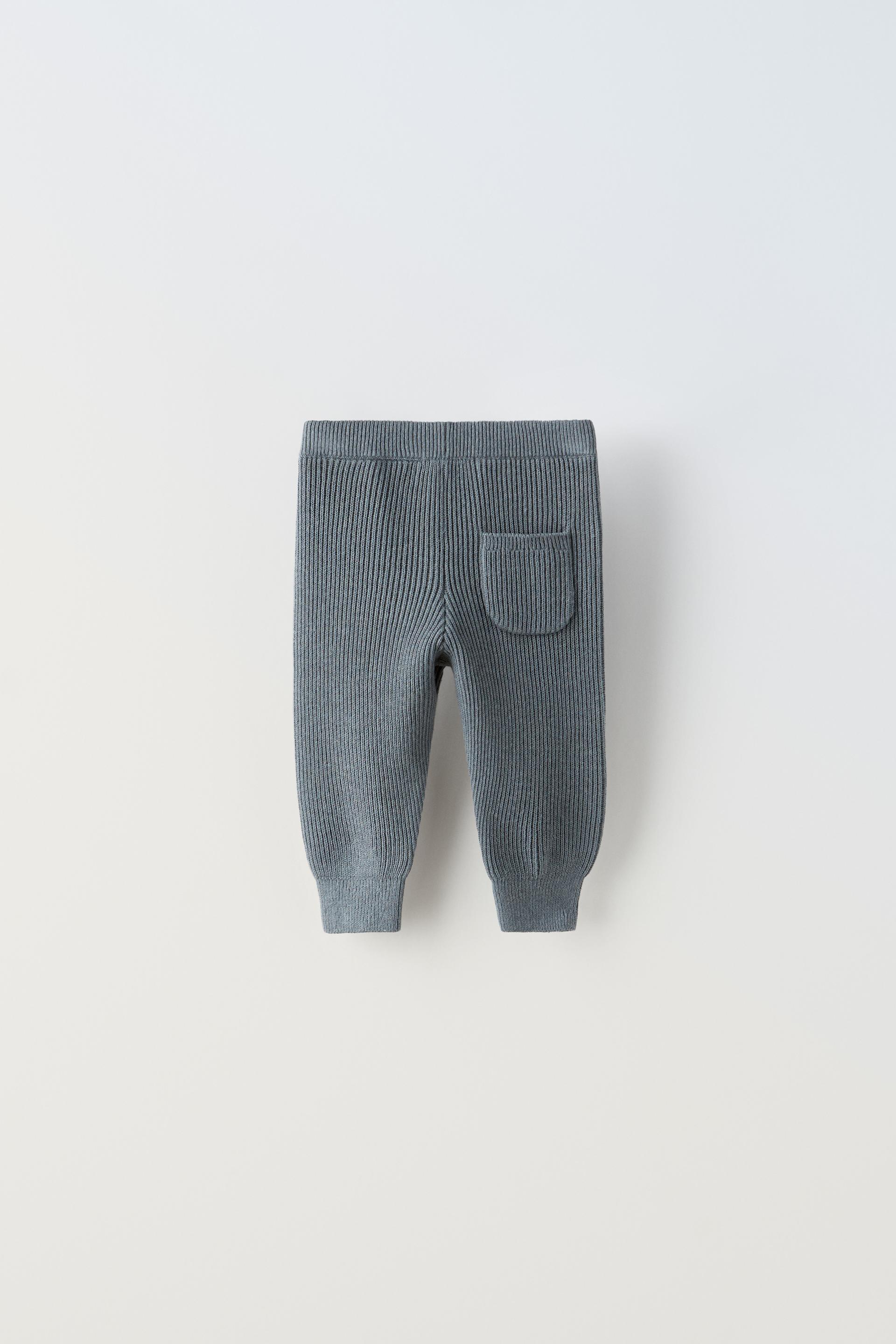 KNIT JOGGING TROUSERS - Sand / Marl