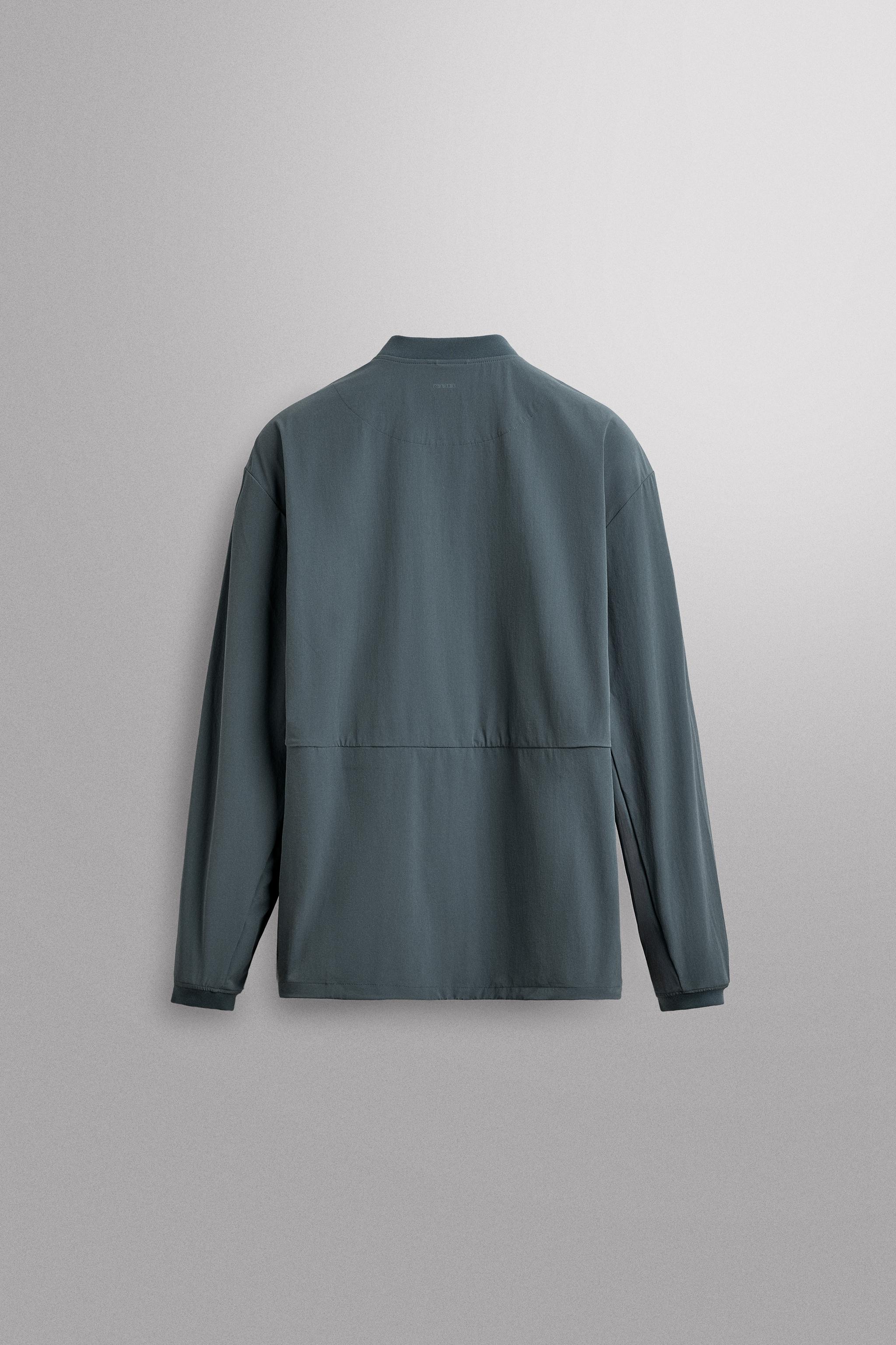 Мужские куртки Zara TECHNICAL TRAINING JACKET — фото 9
