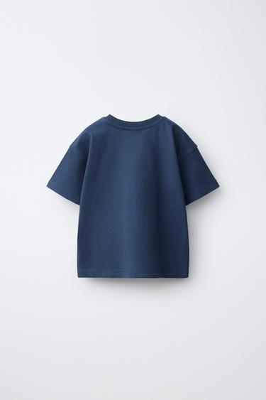 ANIMAL PRINT T-SHIRT — Blue 2