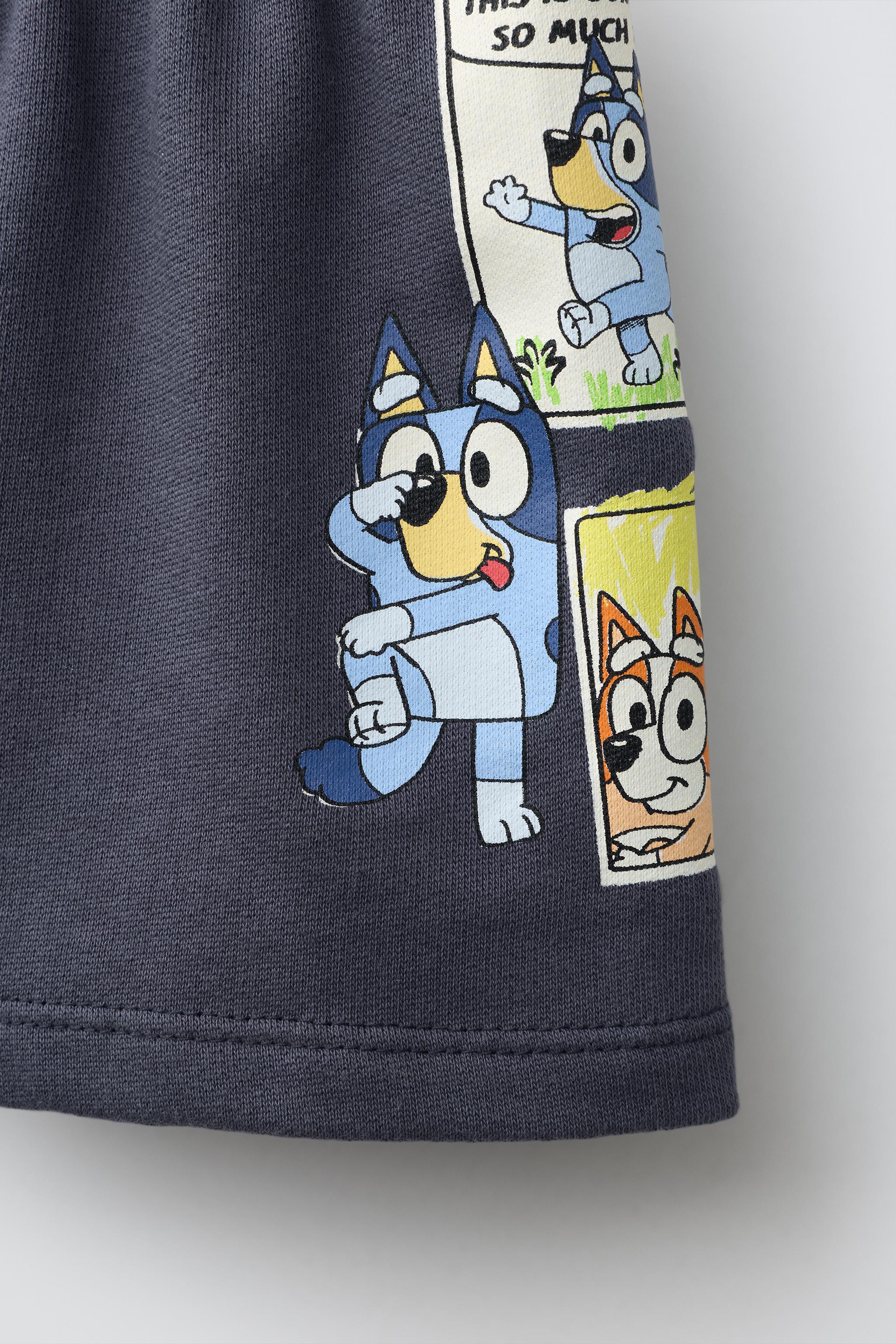 Детские шорты Zara BLUEY © LUDO STUDIO PRINT SHORTS — фото 4