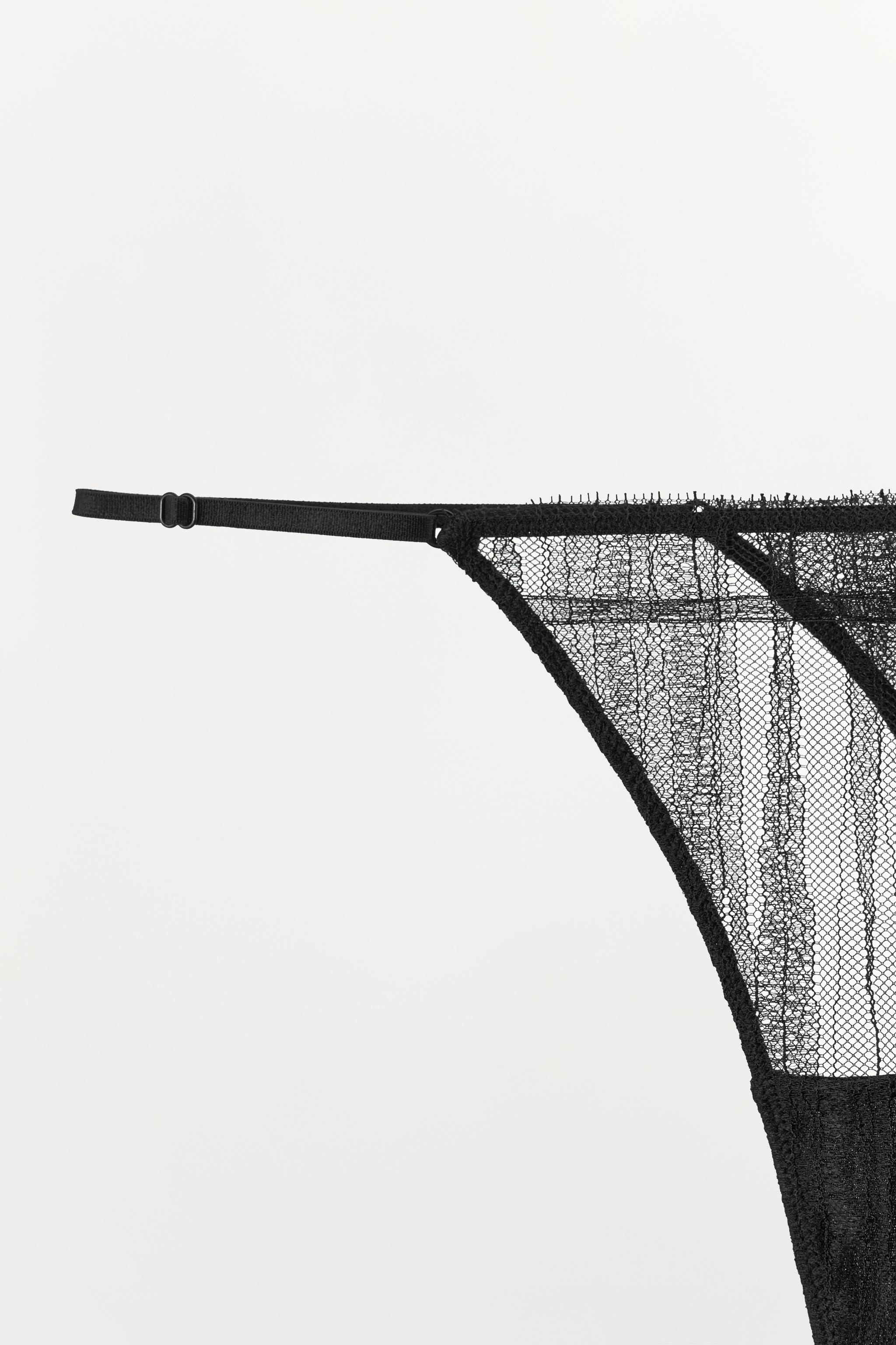 MESH THONG