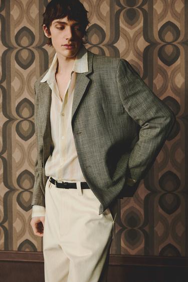 LOOK - Azul-marinho-escuro da Zara