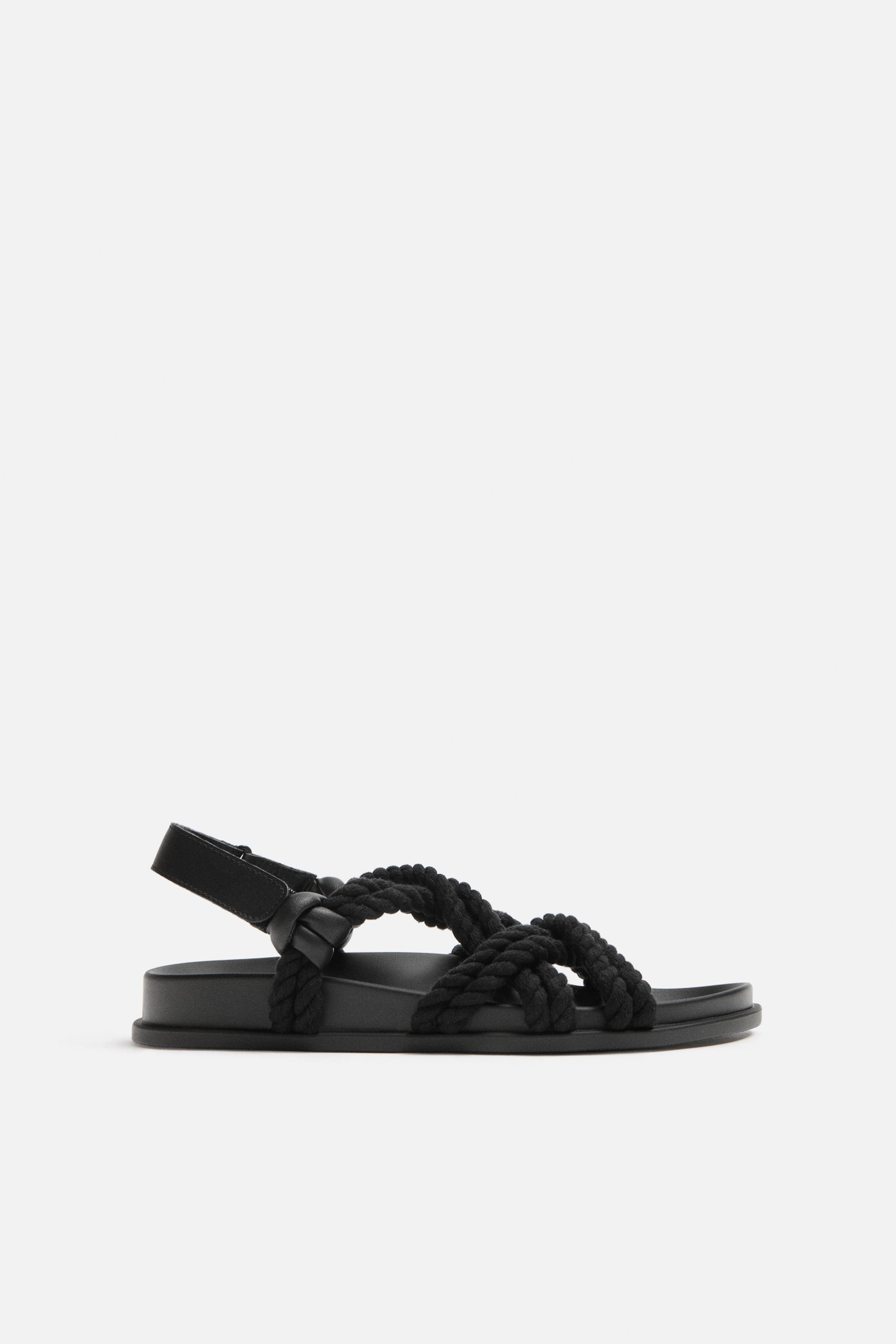 【ZARA】ロープデザインサンダル 2751/520/800 ZARA】ロープデザインサンダル 2751/520/800 (ZARA/サンダル