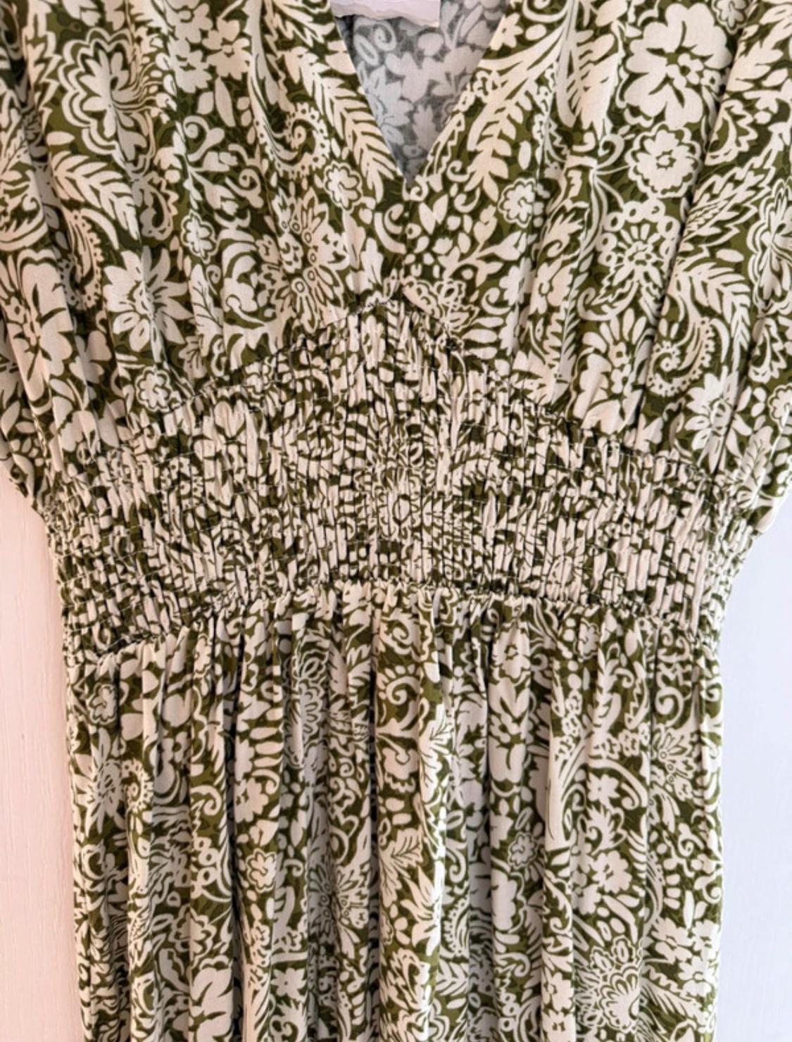 PRINTED MIDI DRESS - Image 3
