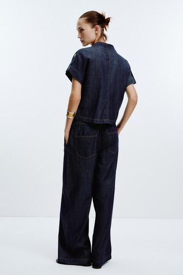 JEAN Z1975 WIDE LEG NERVURE - Bleu de Zara - Image 3