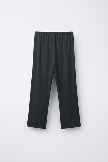 6-14 ANS/ PYJAMA BRODÉ À PAILLETTES - Gris anthracite de Zara - Image 4