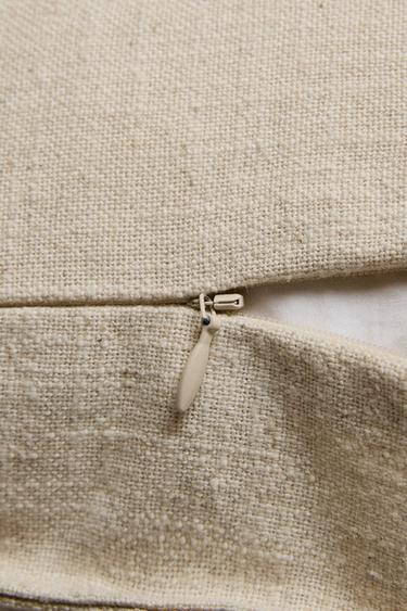 HOUSSE DE COUSSIN JACQUARD - Gris de Zara - Image 3