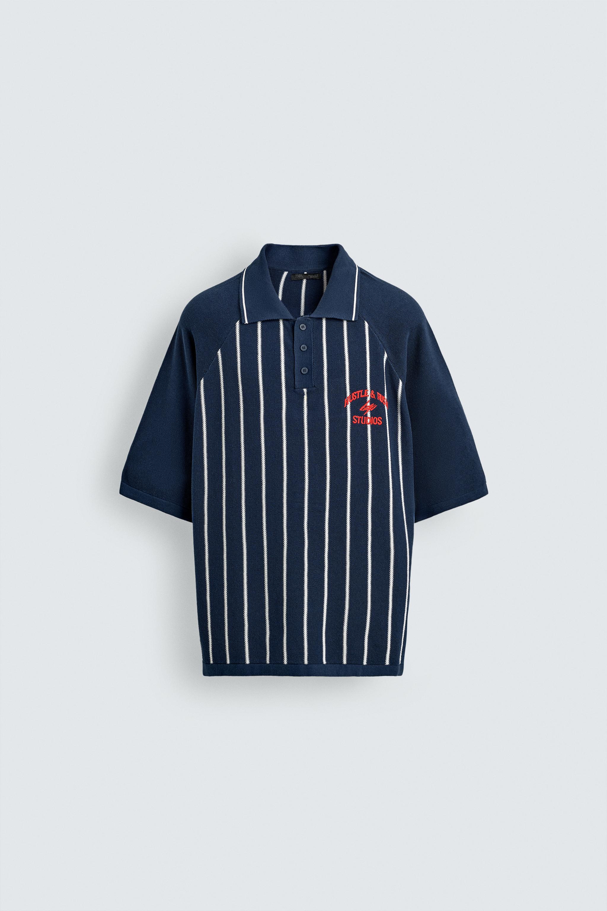 Men's Knitted Polos and Half Zip Jumpers | ZARA Azerbaijan
