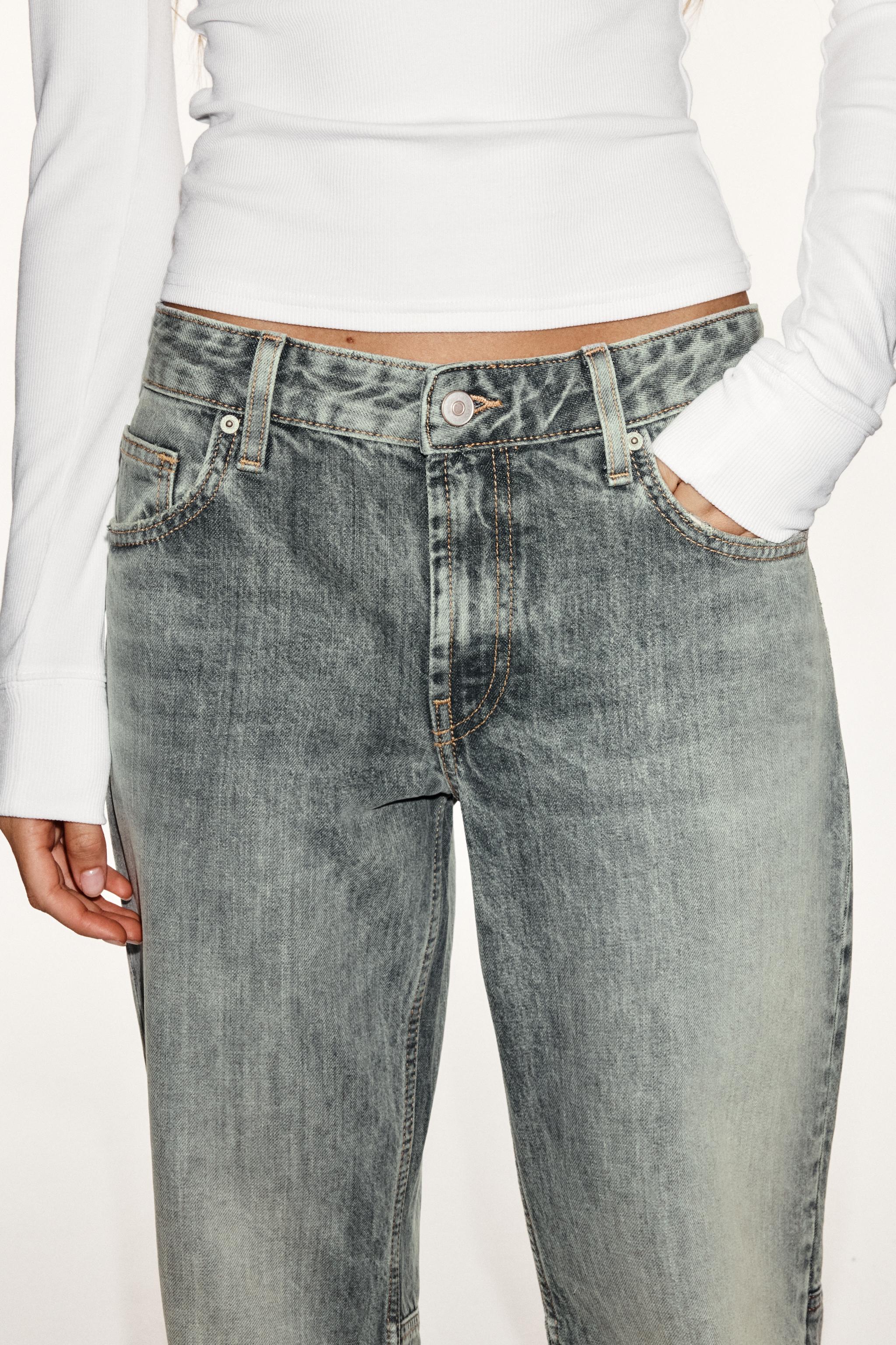 TRF LOW-RISE SUPER flare JEANS