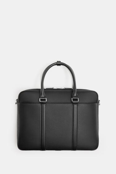 حقيبة صغيرة بملمس - أسود by Zara
