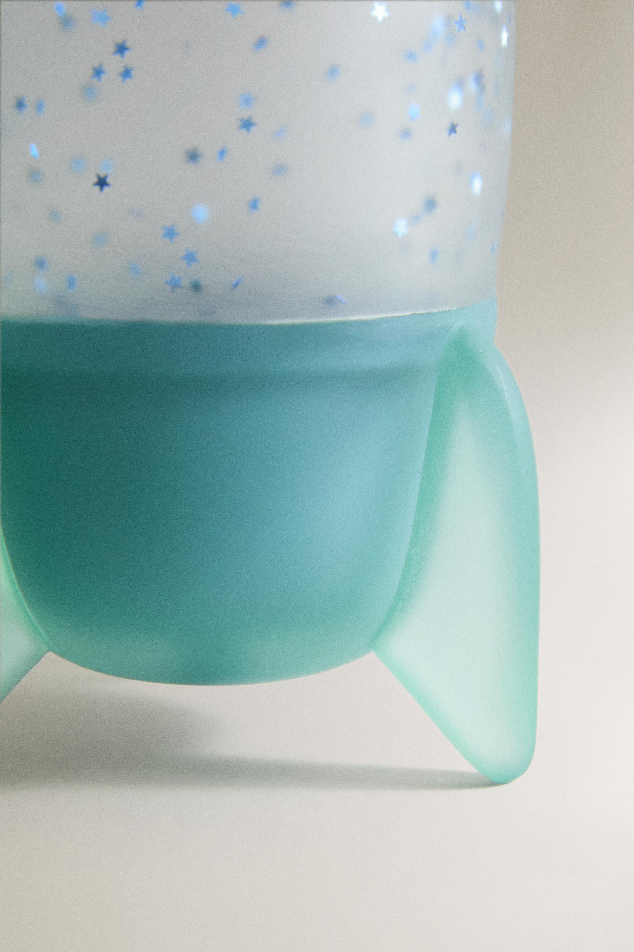 VERRE PORTE-BROSSES À DENTS ENFANT NAVETTE SPATIALE