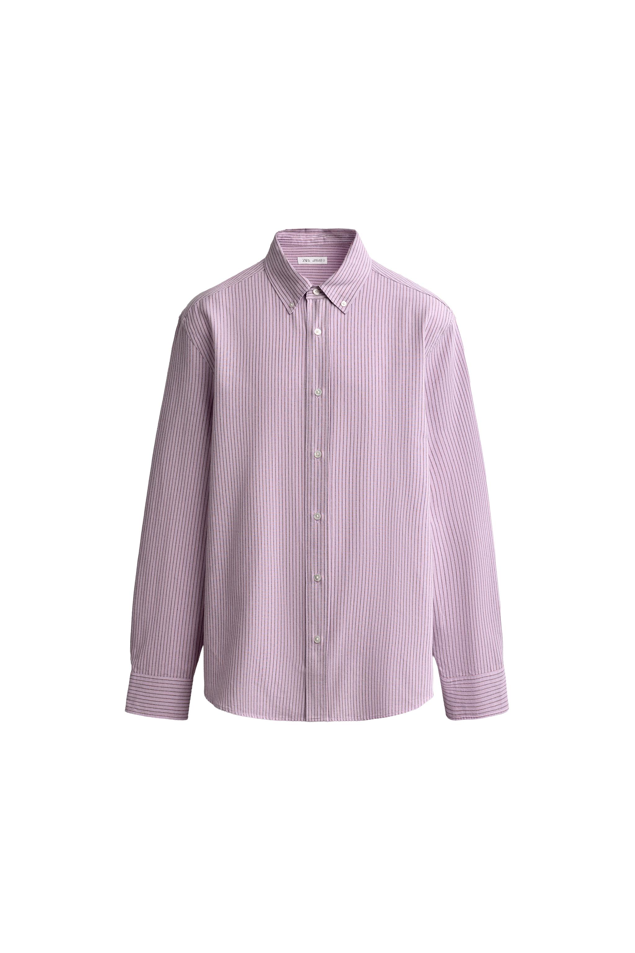 CAMISA REGULAR FIT RAYAS