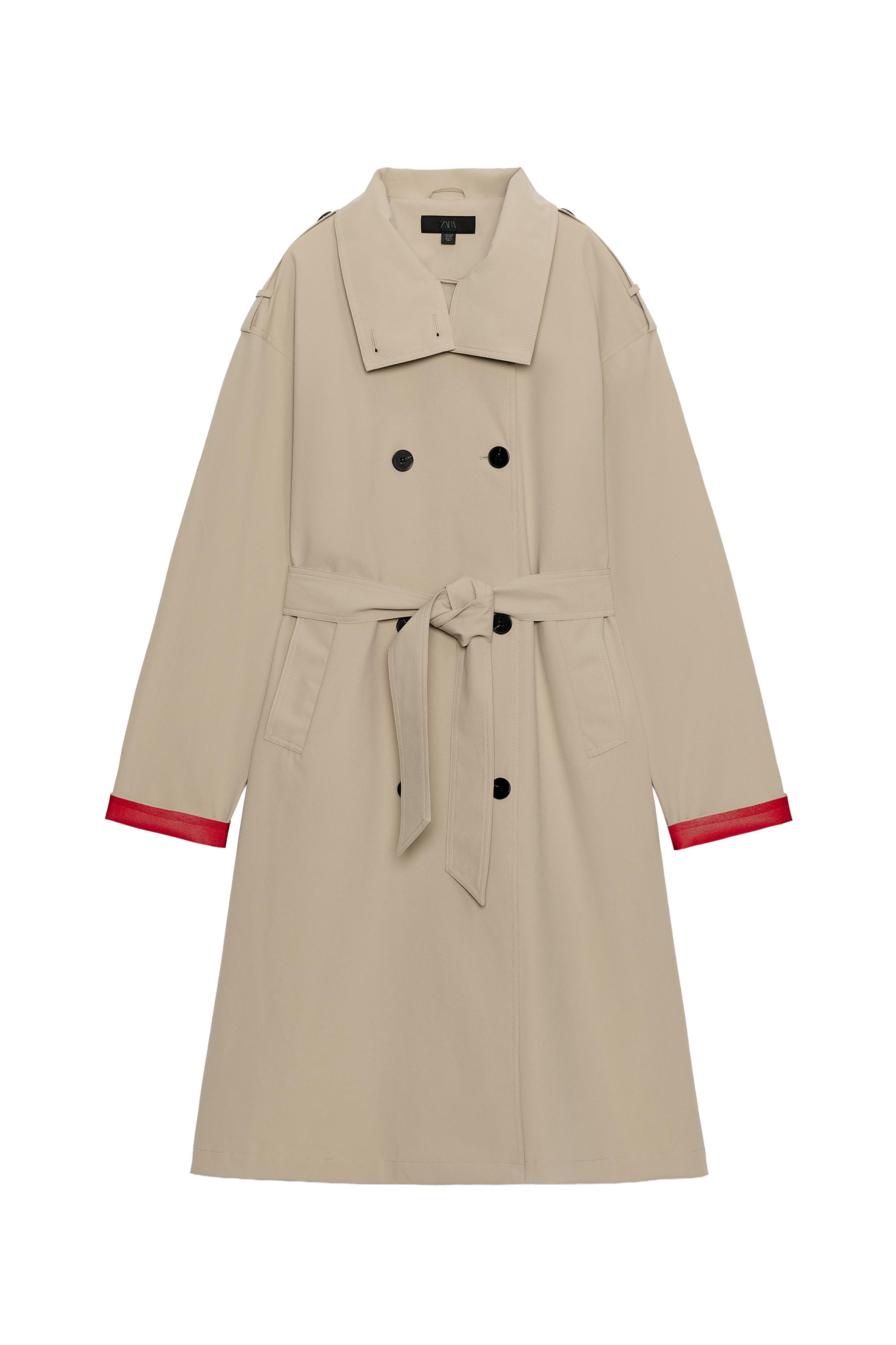 TRENCH CINTURÓN WATER REPELLENT WINDPROOF