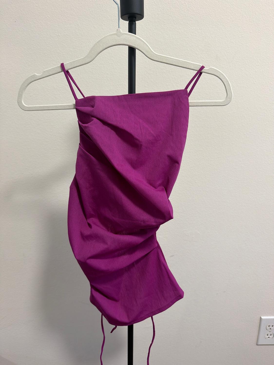 ASYMMETRIC PINK TOP - Image 2