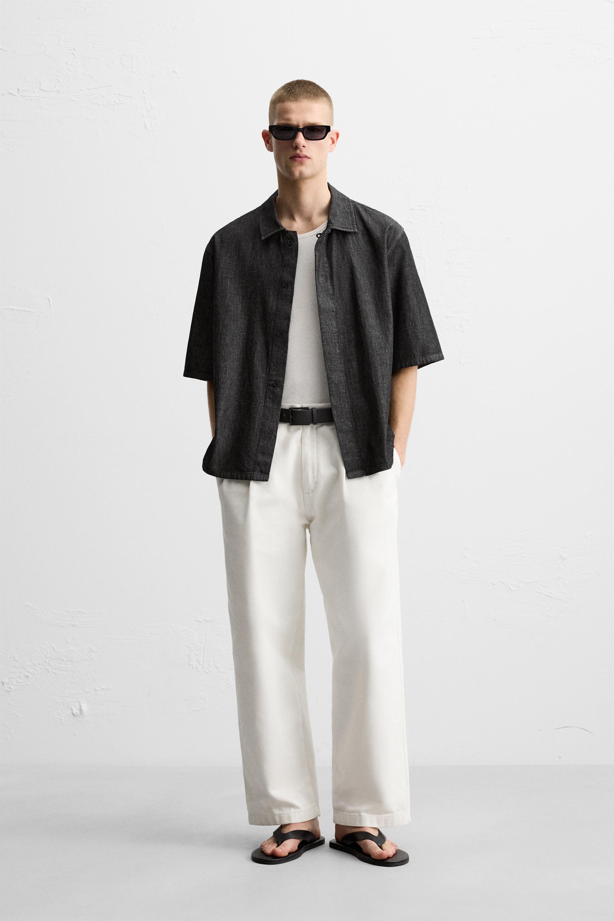 CHEMISE EN JEAN COUPE DÉCONTRACTÉE