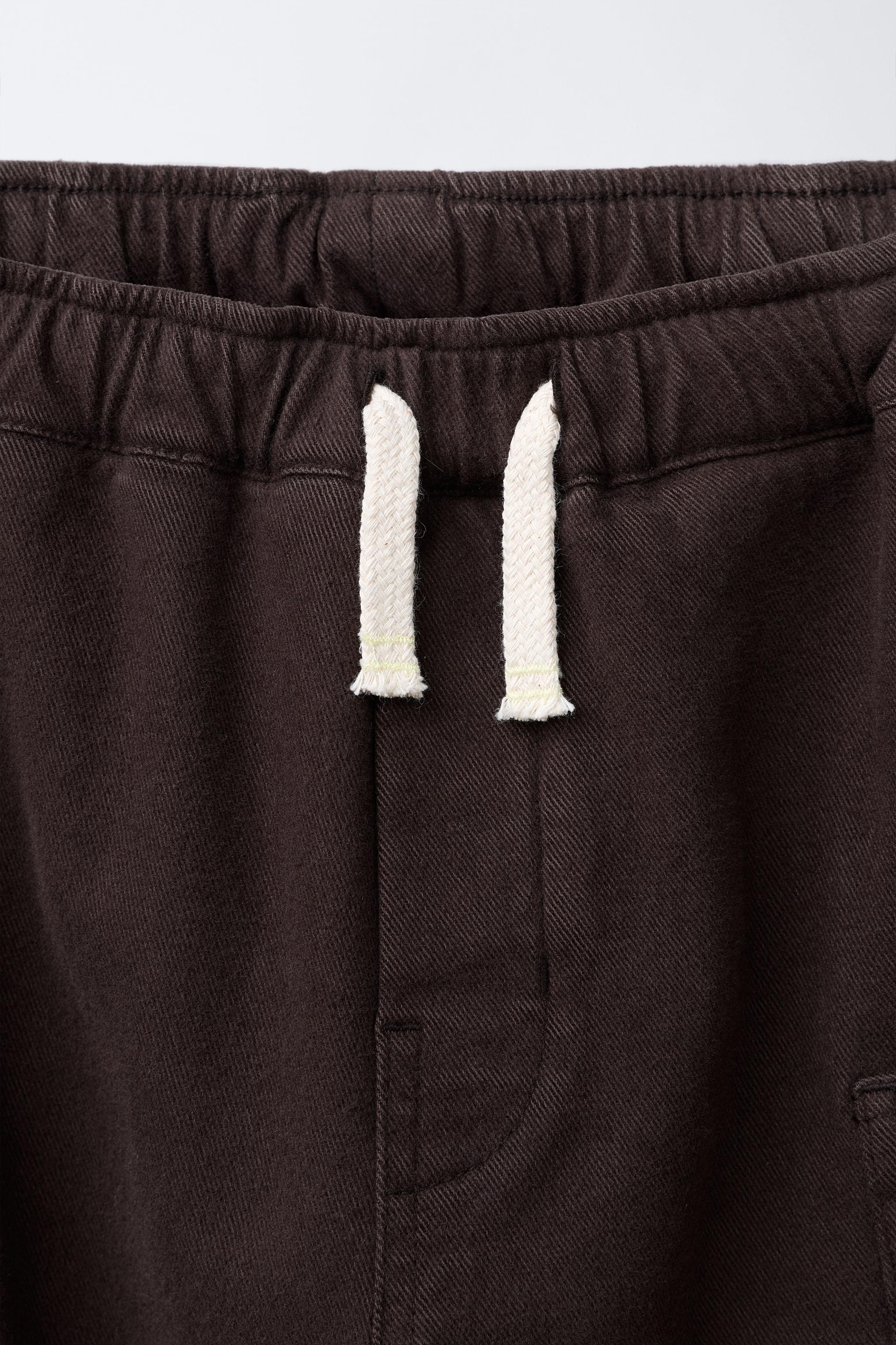 PANTALON BAGGY À POCHES